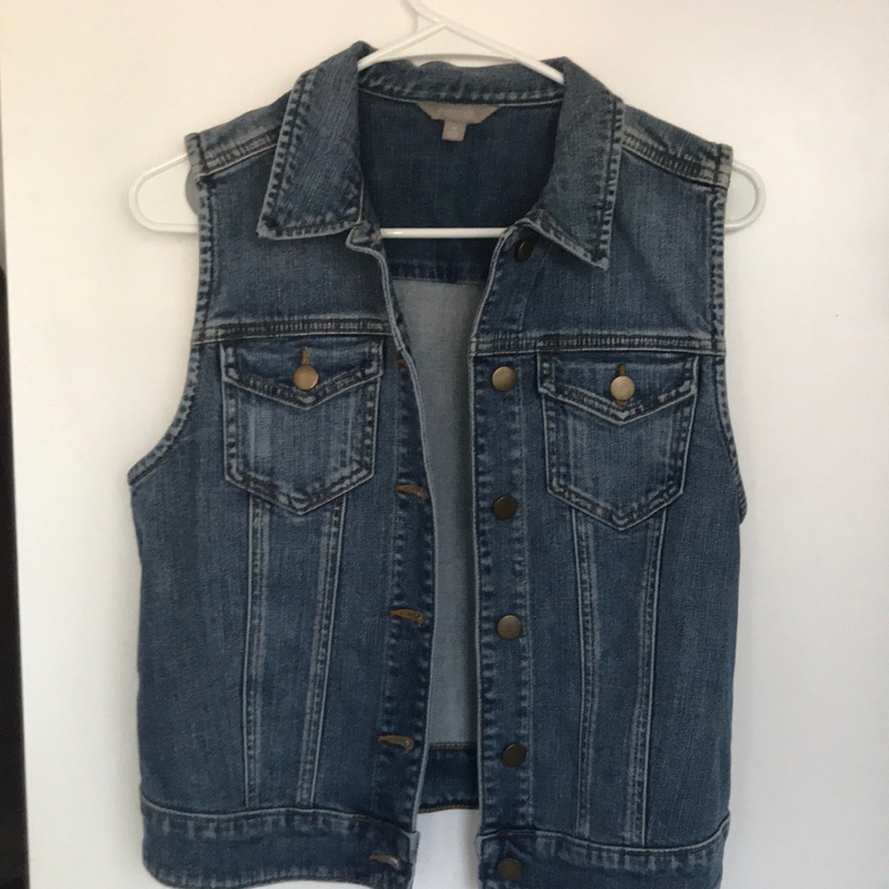 Denim vest